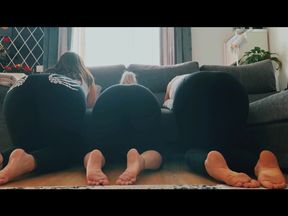 Girls Night Turns Into Farting Contest in Leggings
