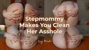 Stepmommy Makes You Clean Her Asshole