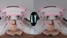 Flexible brunette Sophia Sultry ravaged in P-O-V ( VR porn )