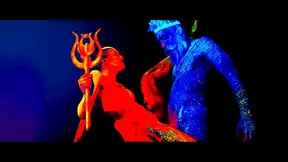 Charli Red Dominates Dark Hentai Fantasies Riding Hard in Avenger Cosplay