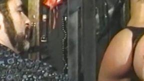 Beautiful lesbians bound and pleasured by dominant men