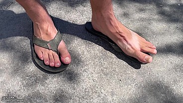 Hank Shows Summer Sandal Suntan and Soiled Soles