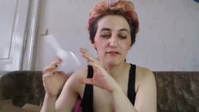 Juno Electra Unboxes Sexy Dresses Live in a Fun Webcam Show