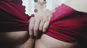 Femboy Scratching the Red Balls