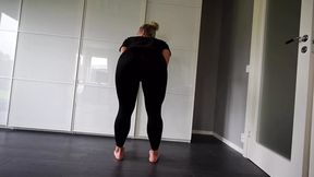 Hot neighbour's wife ravishes me after intense sweat session