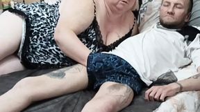 blowjob from mother-in-law and cum