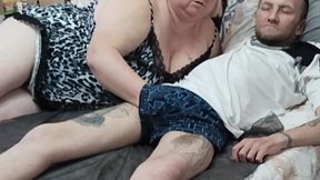 blowjob from mother-in-law and cum