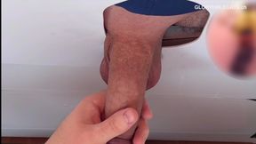 Worker arrives at noon - and gets completely blown at the gloryhole