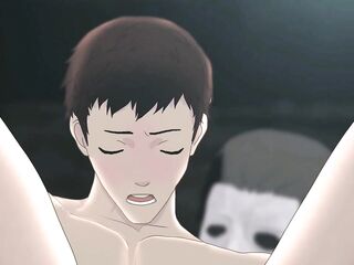 Moreno was screwed in the abandoned house - HALLOWEEN Gay Bara Yaoi