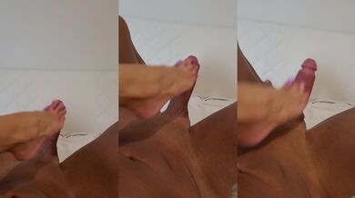 Barbie footjob cumshot No.39