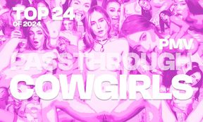 TOP24 OF 2024 PASSTHROUGH COWGIRLS | PMV | VR Music video by Private Jet
