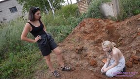 JANE - You need to beg my dirty feet!