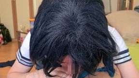 Slutty Venti Sucks Fat Cock and Gets Hot Load Into Mouth - Prettyboi2000x