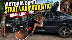 Vika cranking the starter broke lada granta real video 1080 full video 13 min