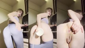 my anus bloomed after i fucked it with various objects