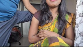 Beautiful big ass indian teen maid girl in saree fucked by her saheb