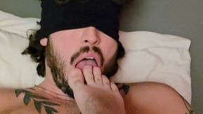 POV - Feet Worship, Striptease and Cum