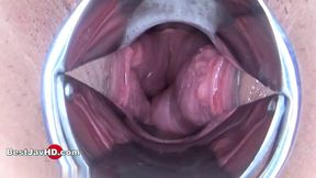 Sluttish Asian petite with huge boobs grabs her cunt massaged in JAV