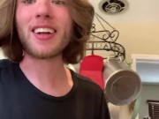 Naughty Straight Guy In The Kitchen Shows You His Hot Body While His Room Mates Aren’t Home