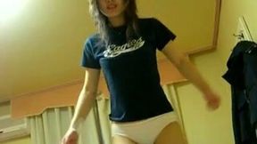 Hairy Korean pussy of my girlfriend and her nice ass
