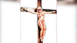 Female Jesus Crucified Naked Italian Audio