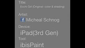 Ecchi Girl Original color  sha