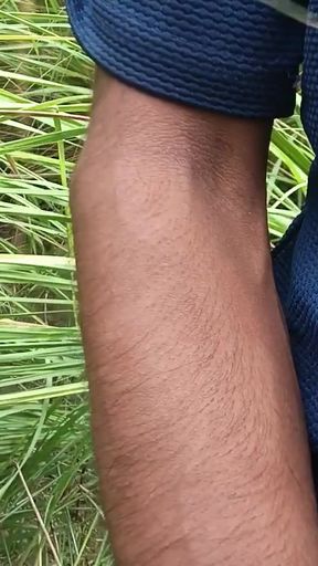 I'm shaking my black and small cock   Clip 1