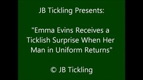 Emma Evins is the Ticklish Prisoner of Her Soldier Boyfriend - HD