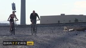 BMX teen gets face fucked and pounded
