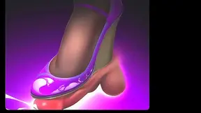 Mistress Explores Dirty Foot Pleasures Using Cute Piggy Toy – Steamy Hentai Action