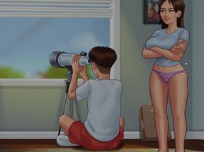 desi bhabi make seen in summertime saga