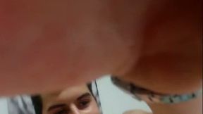 Handsome Young Latino Cumshot