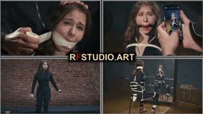 Patty the Agent in Trouble - Tight Chair Tie (FULL HD MP4)