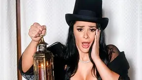 Stepmom makes a deal with dark figure offering her ass to change her greedy fucking ways