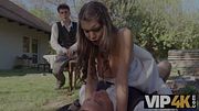 VIP4K. The groom watches as his bride gets fucked