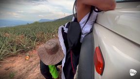 A Peasant Woman Wanted to Harvest Pineapple and Instead He Planted Cassava in Her Pussy