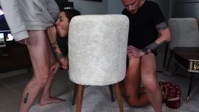 Fucking My Girlfriend with a Friend