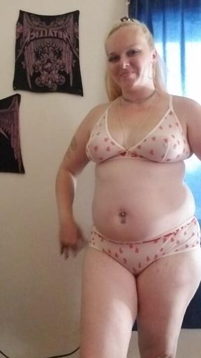 Strip tease/ fun with myself