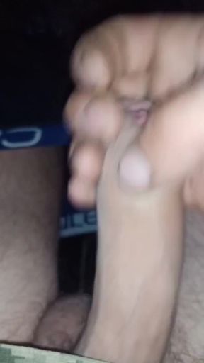 Ukranian Man Masturbating