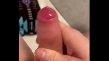 Jerking my cock with cumshot