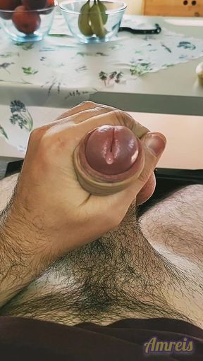 Massive Orgasm After Long Cock Milking.