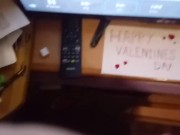 Happy valentines day : Masturbation