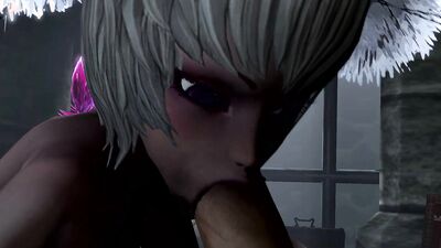 Elli, the neko vampire, gets her big ass pounded in steamy hentai action