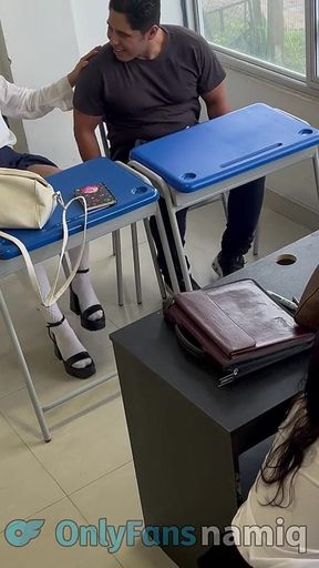 Students Seduce the Teacher