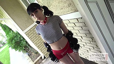 Tiny Slut Daphne Dare Can’t Wants More Sloppy Sex From Bryan Gozzling