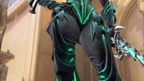 Marvel Hela Rubbing Your Dick with Her Feet