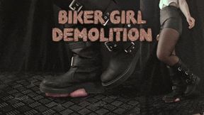 Your Balls and Cock Smashed by Your Biker Girl Friend in Dirty Boots (Double Close Version) - TamyStarly - Cock Balls Crush Trample, Shoejob, CBT, Trampling, Bootjob, Stomping