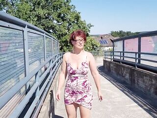 Public SQUIRT and BLOW and PIDDLE at the Trainstation