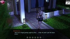 Burning Boundaries 18 - Mike Fucks Lara in Doggy Then Gets Blowjob From Angelica at Night