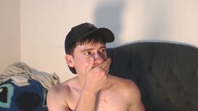 Fucking Me with a 20 Cm Dildo and Then I Put It in My Mouth